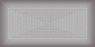 Мелкоформатная плитка Metro Mono Dec Grey glossy 150х75х9 фото